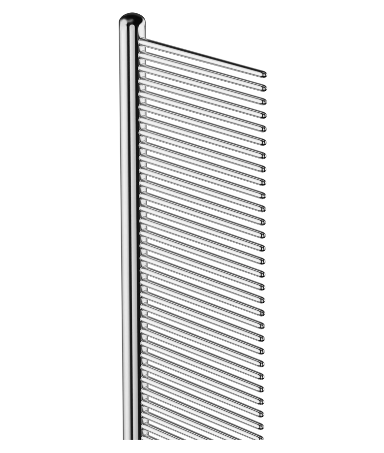 Andis Professional Steel Comb 7.5" 3 Andis Professional Steel Comb 7.5" - Image 3