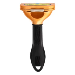 Furminator DeShedding Tool - Medium Dog Long Hair Metalic [Rose Gold] -FURMINATO Pet Care Shop FU 02516 5