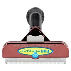 Furminator DeShedding Tool - Large Dog Long Hair Metallic [Bronze] -FURMINATO Pet Care Shop FU 02518 3