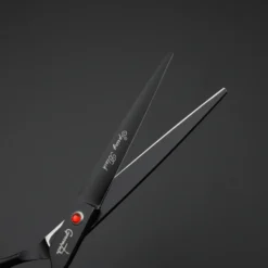 Groomtech Spring Black Pet Grooming Scissors Kit, Set Of 4 With Comb -FURMINATO Pet Care Shop GT SP070 Set4 3