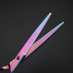 Groomtech Spring Rainbow Pet Grooming Scissors Kit, Set Of 4 With Comb -FURMINATO Pet Care Shop GT SP870 Set4 3