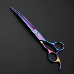 Groomtech Spring Rainbow Pet Grooming Scissors Kit, Set Of 4 With Comb -FURMINATO Pet Care Shop GT SP870 Set4 5