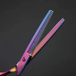 Groomtech Spring Rainbow Pet Grooming Scissors Kit, Set Of 4 With Comb -FURMINATO Pet Care Shop GT SP870 Set4 9