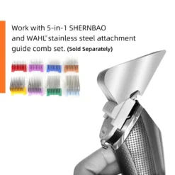 Shernbao Professional 5-in-1 Blade Clipper PGC721 -FURMINATO Pet Care Shop S PGC721 6