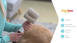 Shernbao Self-Cleaning Pet Brush Kit For Vacuum Cleaners -FURMINATO Pet Care Shop S SMDC KIT 4