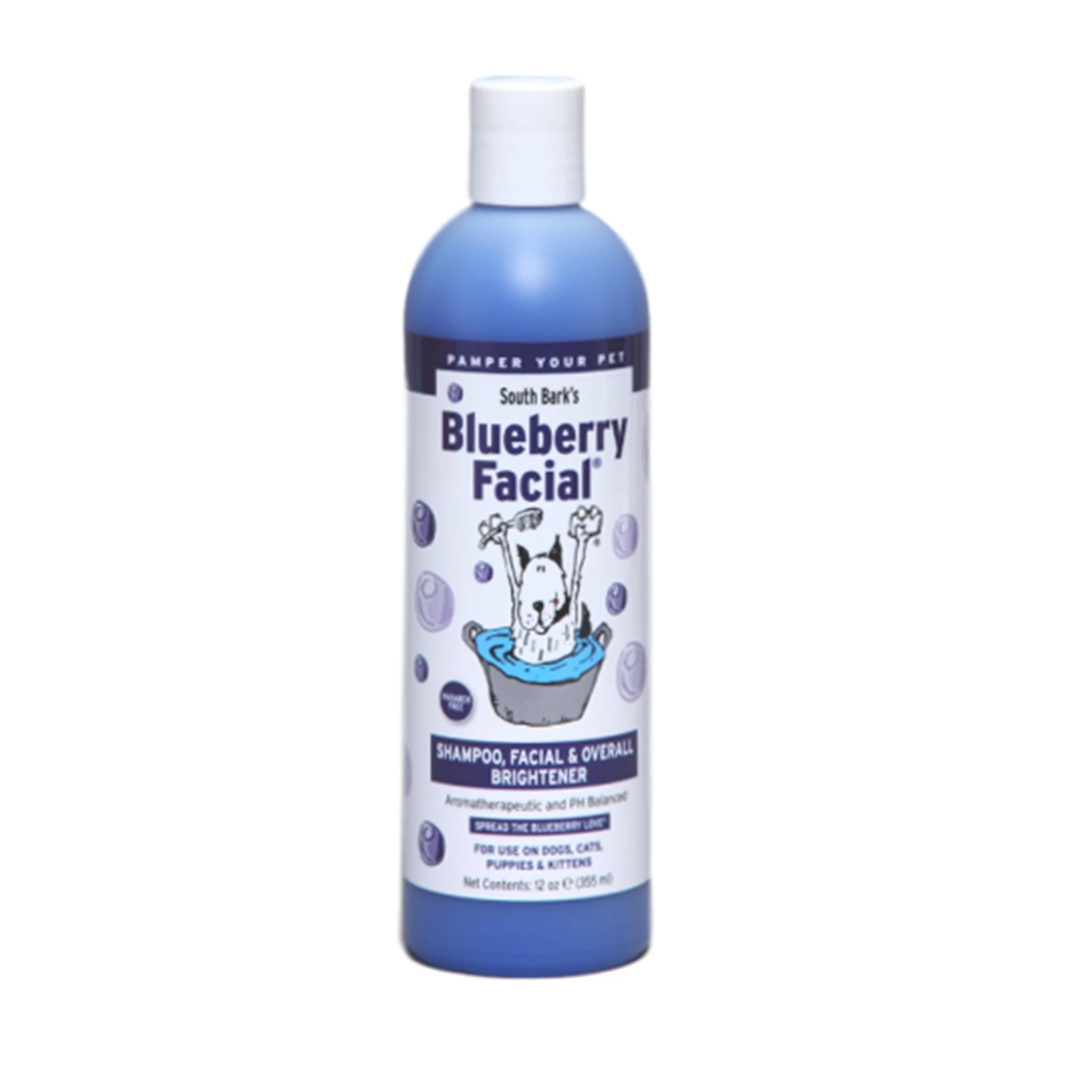 South Bark's Blueberry Facial Shampoo 355ml 1 South Bark's Blueberry Facial Shampoo 355ml