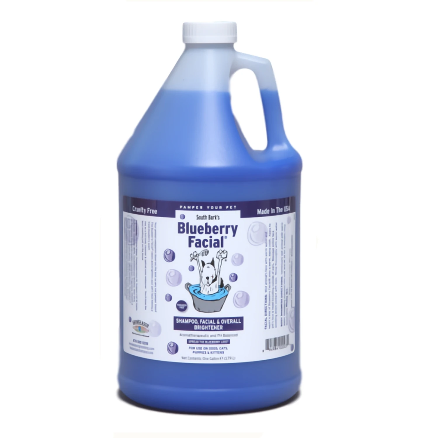 South Bark's Blueberry Facial Shampoo 3.8L 1 South Bark's Blueberry Facial Shampoo 3.8L