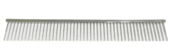 KissGrooming Ultra Premium Brass Comb In Chrome 24.5cm