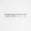 Utsumi 5" Cat Comb - Silver
